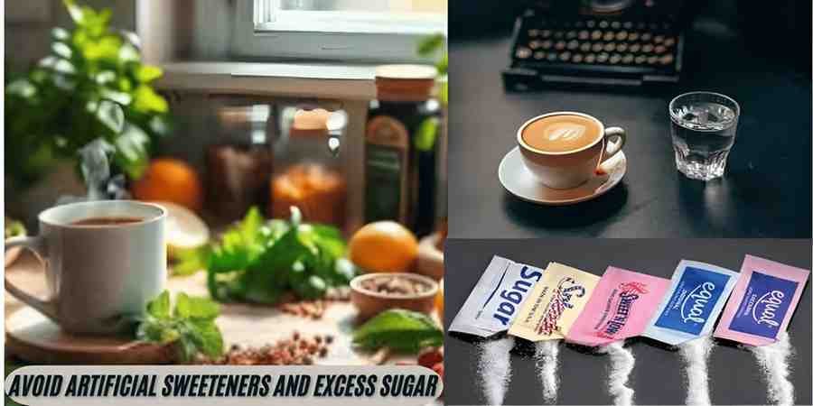 Avoid Artificial Sweeteners and Excess Sugar