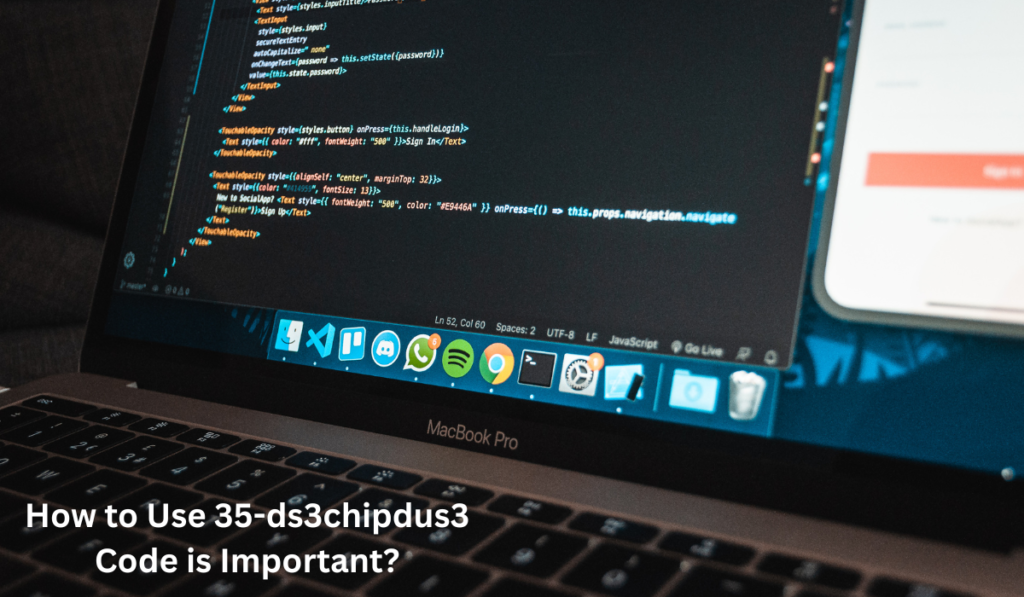 How to Use 35-ds3chipdus3 Code