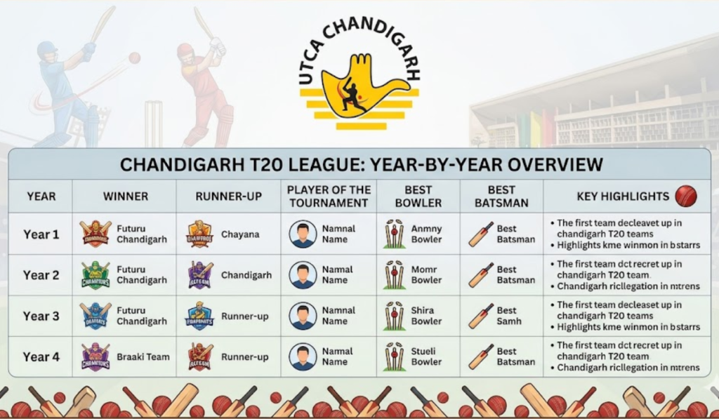 Chandigarh T20 League
